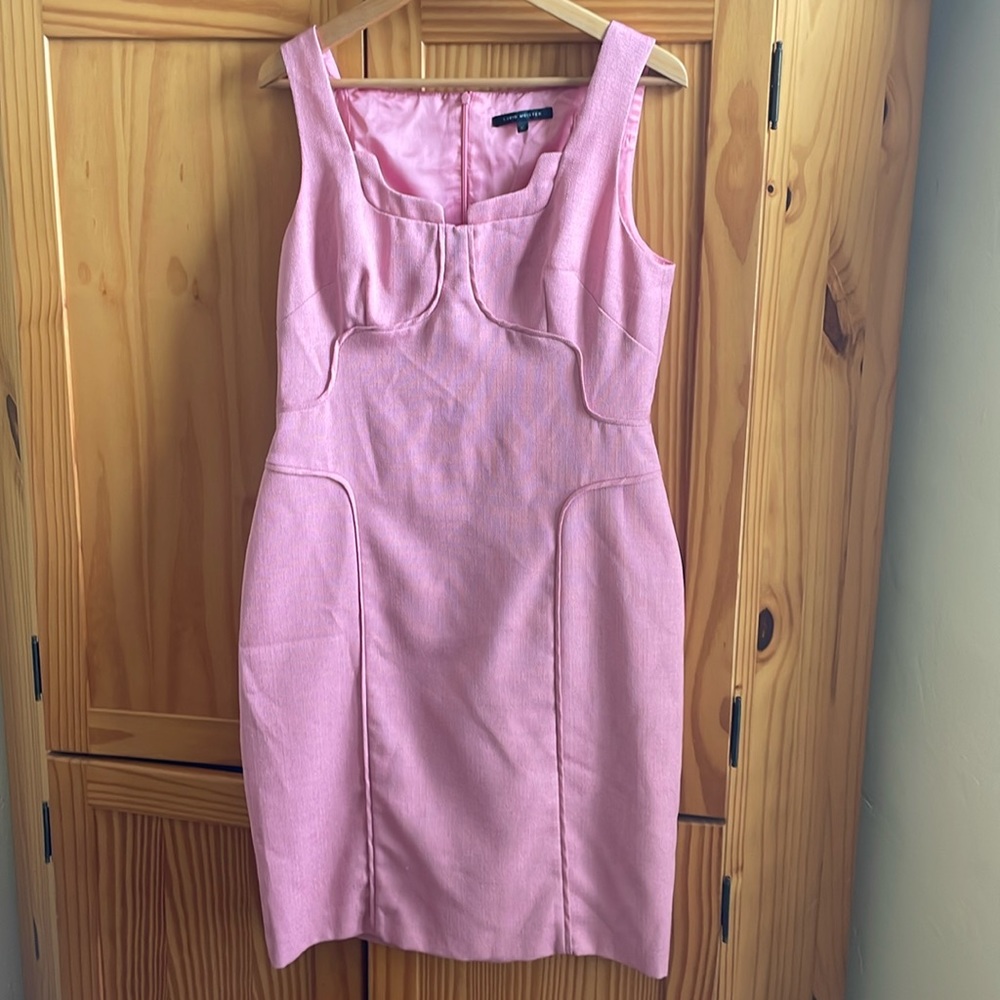David Meister Pink Sleeveless Dress - Size 10